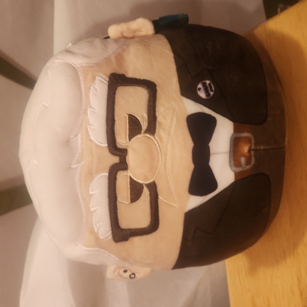 Squishmallows Disney Pixar Carl Fredricksen From UP Movie Plush Soft Toy NWT
